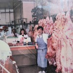 Busy Butcher Many Years Ago